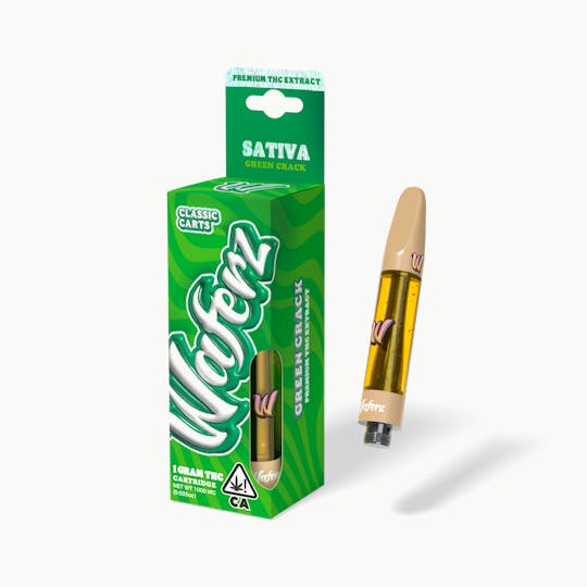 Waferz - Waferz Classic Carts: Green Crack (1g) - 1