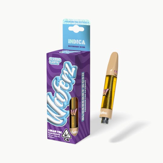 Waferz - Waferz Classic Carts: Blueberry Kush (1g) - 1