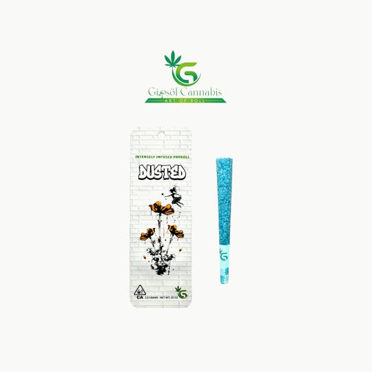 Gipsol Cannabis - DUSTED - Rainbow Runtz Infused Pre-roll - 1 g (tw) - 1