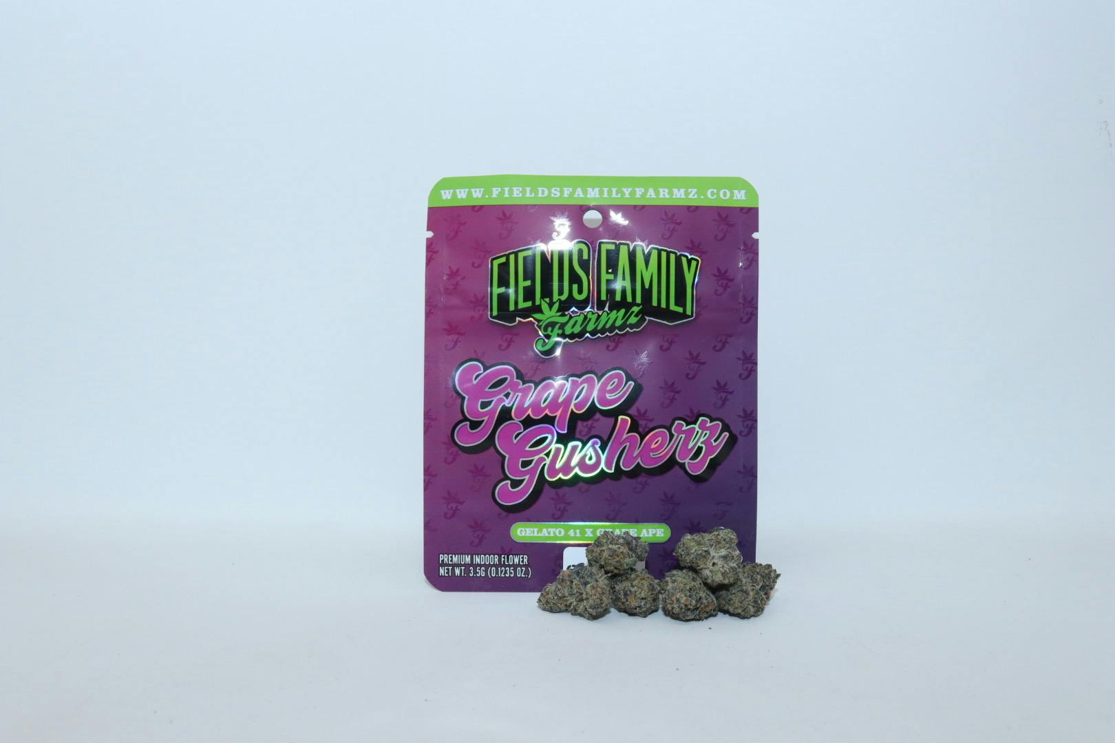 Fields Family Farmz - Grape Gusherz - 3.5g Smalls Bag - 1