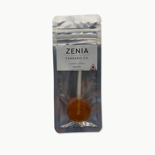 Indico - Raspberry 50mg Lollipop - Zenia - 1