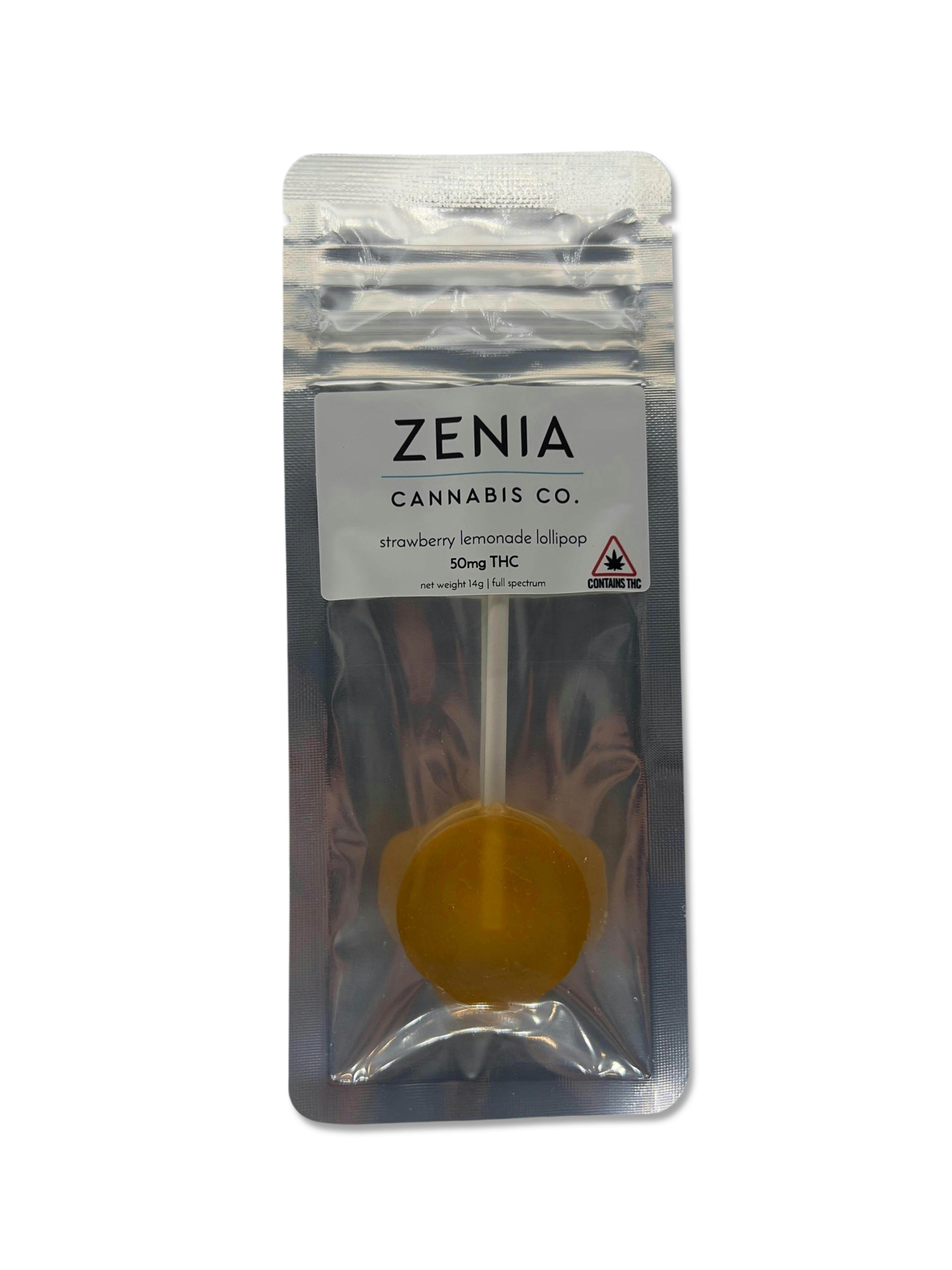 Indico - Strawberry Lemonade 50mg Lollipop - Zenia - 1