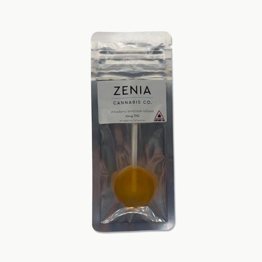 Indico - Strawberry Lemonade 50mg Lollipop - Zenia - 1