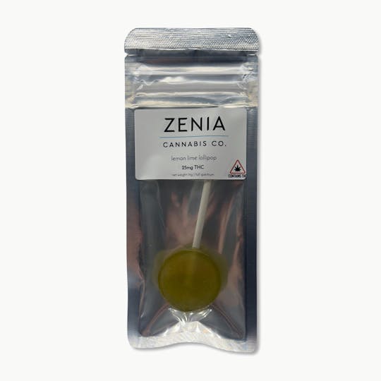 Indico - Lemon Lime 25mg Lollipop - Zenia - 1