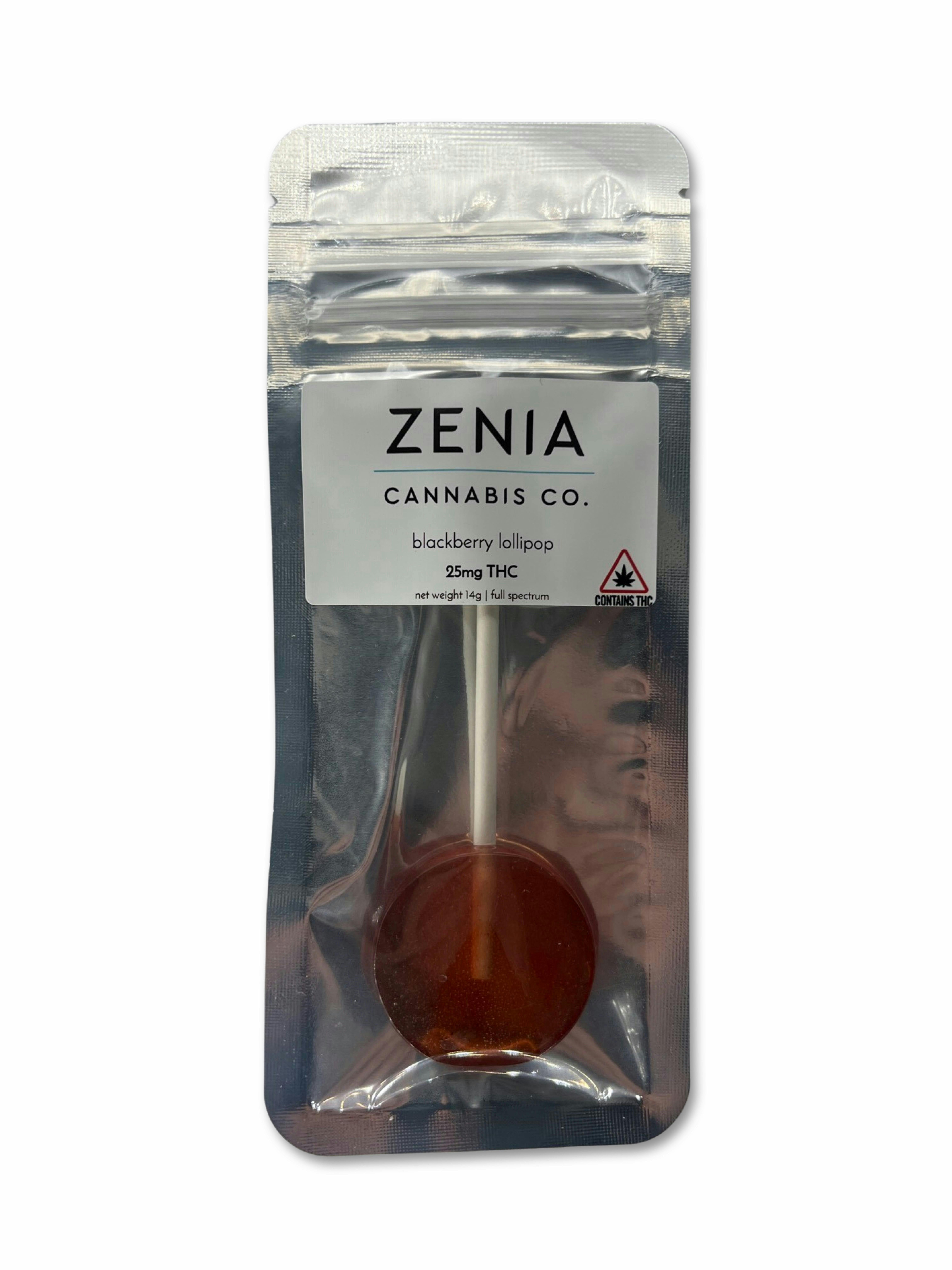 Indico - Blackberry 25mg Lollipop - Zenia - 1