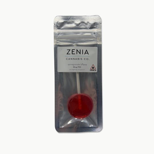 Indico - Pomegranate 25mg Lollipop - Zenia - 1
