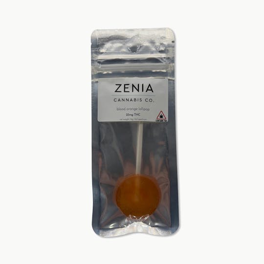 Indico - Blood Orange 25mg Lollipop - Zenia - 1