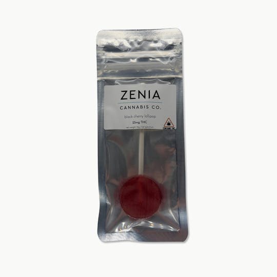 Indico - Black Cherry 25mg Lollipop - Zenia - 1