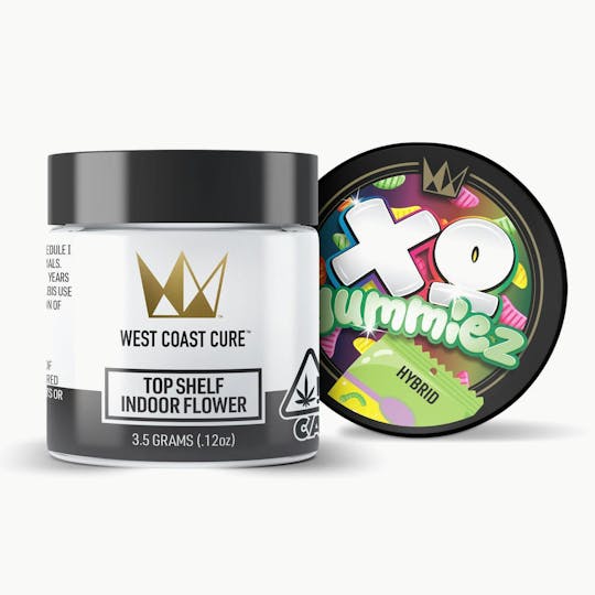 West Coast Cure - XO Gummiez - 3.5G Top Shelf Flower - 1