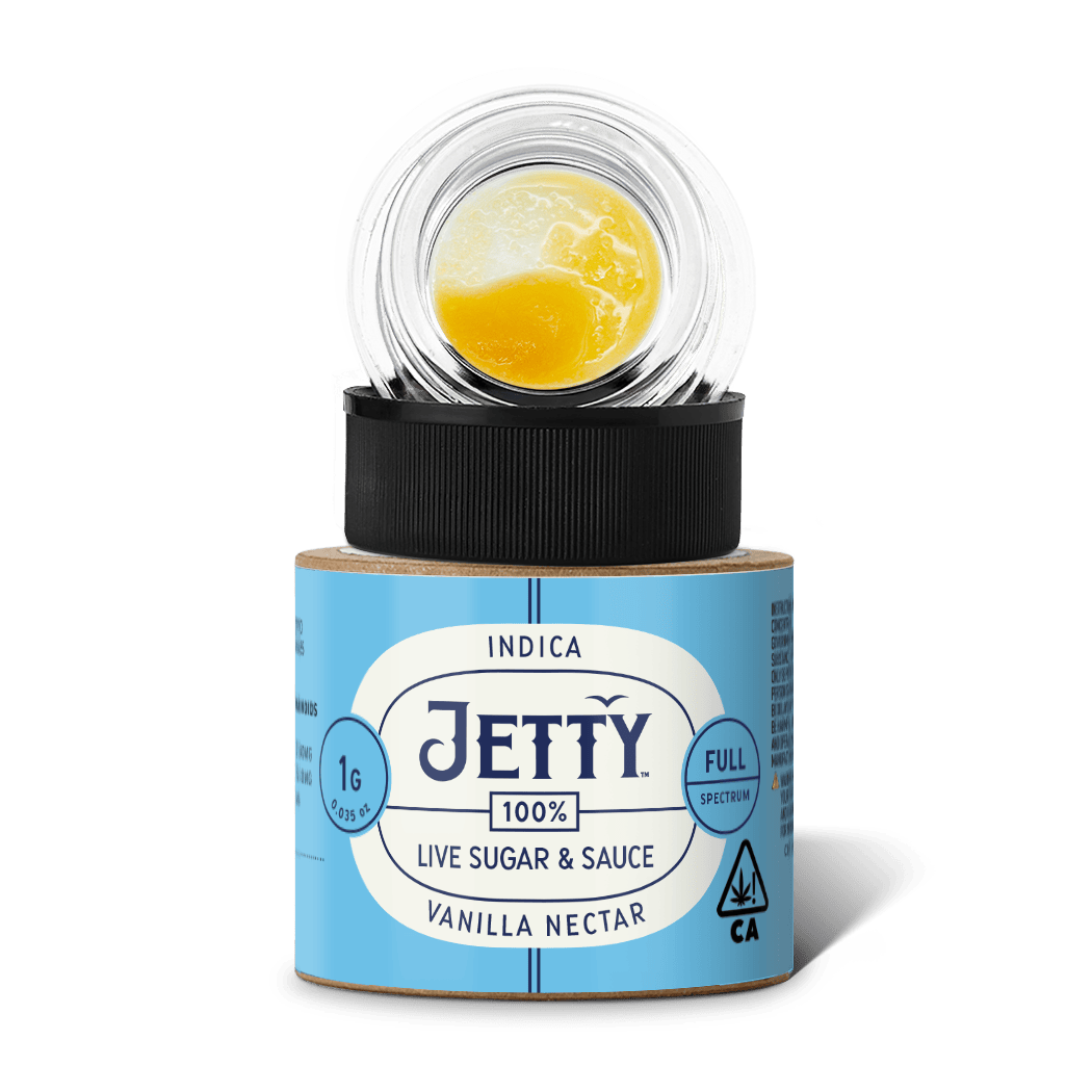 Jetty Extracts - Vanilla Nectar | Live Sugar | 1g - 1