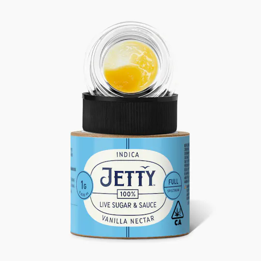 Jetty Extracts - Vanilla Nectar | Live Sugar | 1g - 1