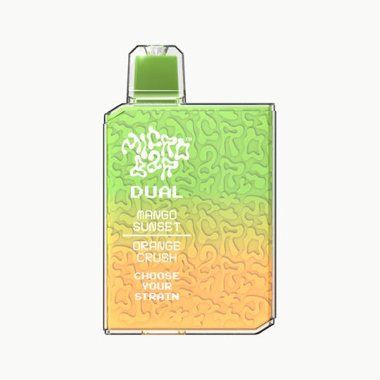 Micro Bar - Mango Sunset (Indica) / Orange Crush (Sativa) - 1g DUAL AIO - 1