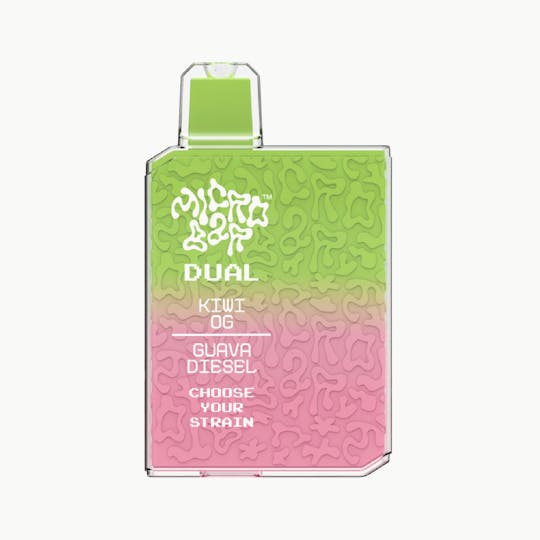 Micro Bar - Kiwi OG (Indica) / Guava Diesel (Sativa) - 1g DUAL AIO - 1