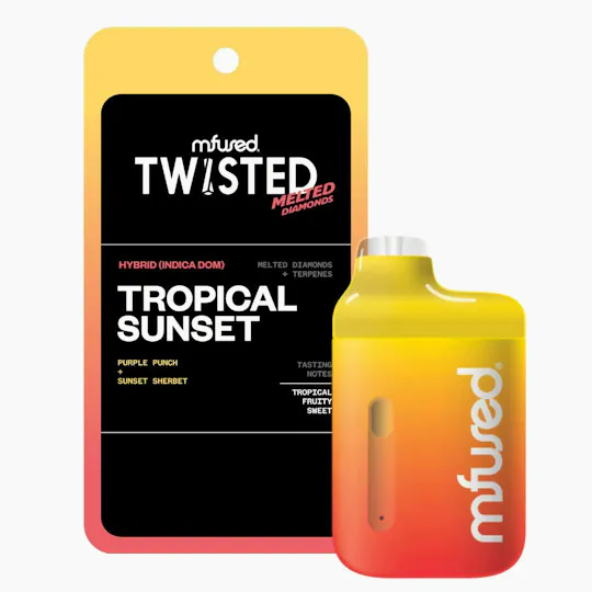 MFused - TWISTED Melted Diamonds Jefe - Tropical Sunset - 1
