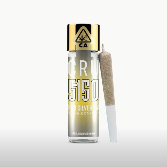 CRU Cannabis - Super Silver Haze (0.6G 5150 Pre-Roll) - 1