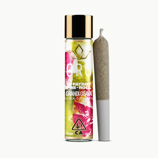 CRU Cannabis - Grandi Guava (1G Fatboy Pre-Roll) - 1