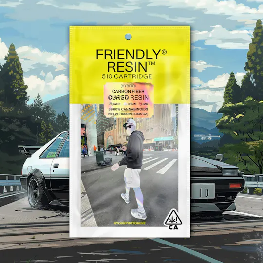 Friendly Brand - Friendly Brand | Carbon Fiber | Cured Resin Cartridge | 1g - 1