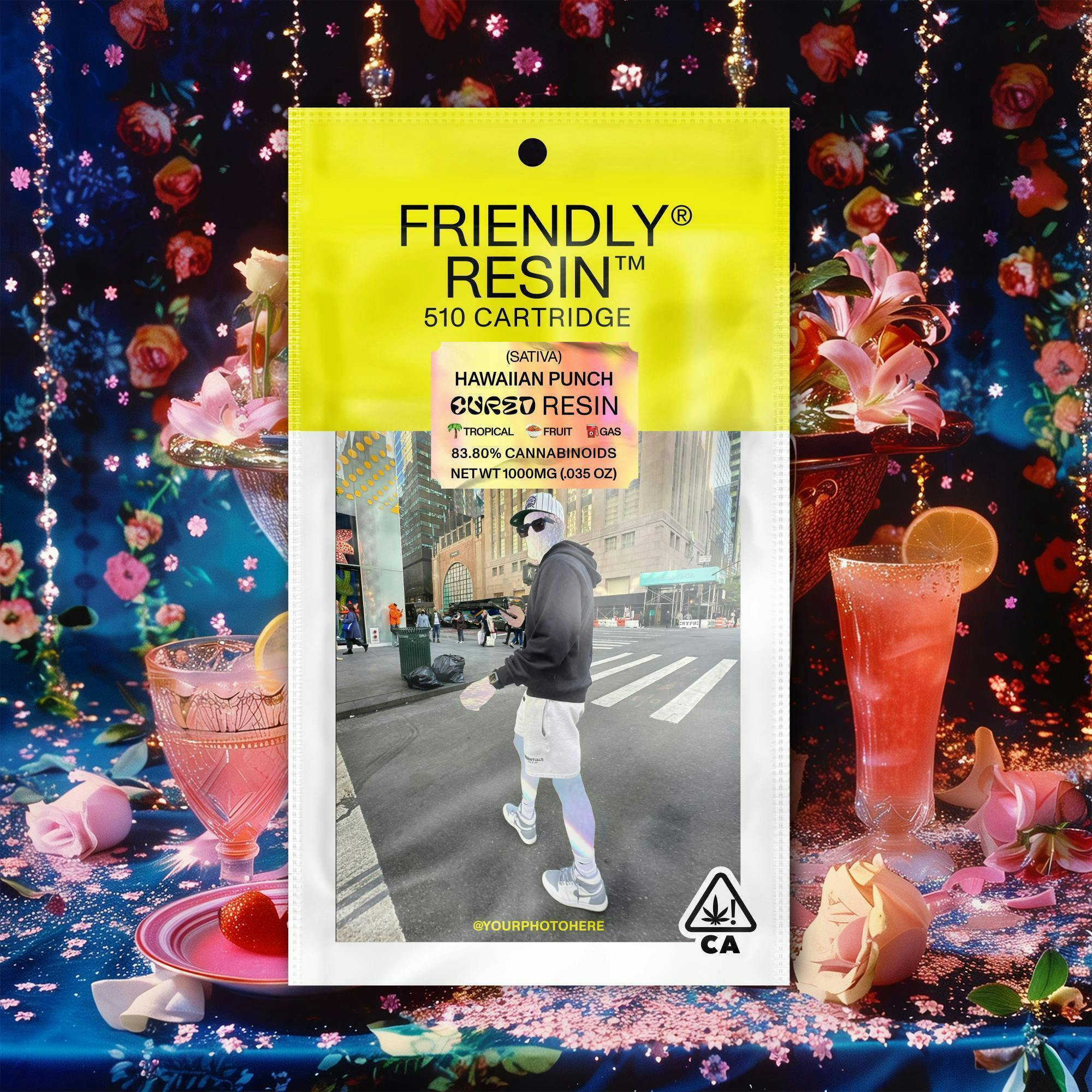 Friendly Brand - Friendly Brand | Hawaiian Punch | Cured Resin Cartridge | 1g - 1