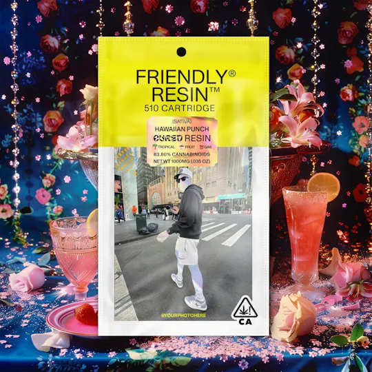 Friendly Brand - Friendly Brand | Hawaiian Punch | Cured Resin Cartridge | 1g - 1