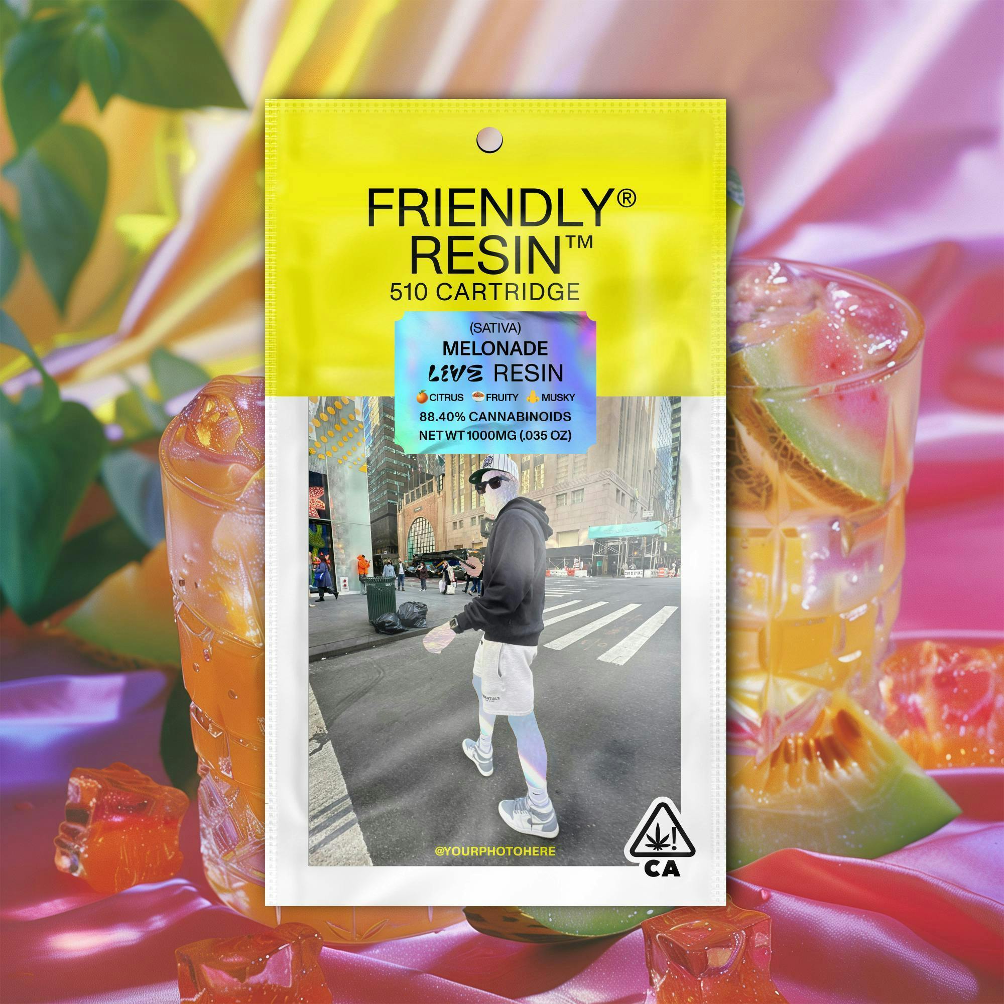 Friendly Brand - Friendly Brand | Melonade | Live Resin Cartridge | 1g - 1