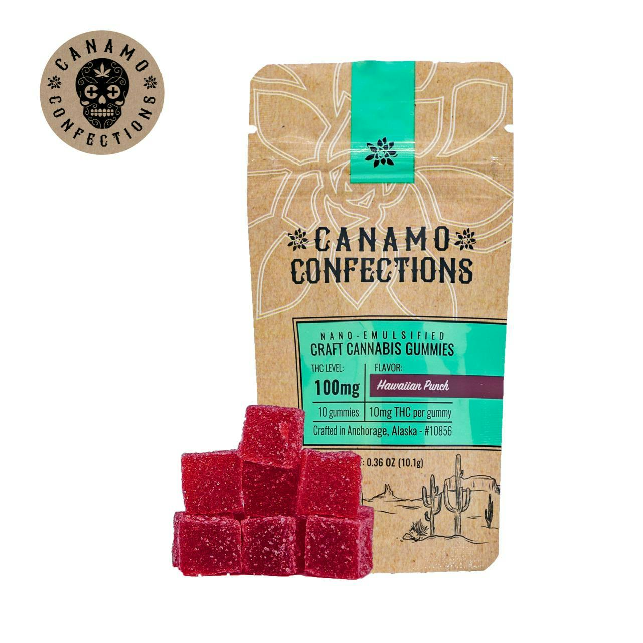 Canamo AK - Gummies CC 100mg - Hawaiian Punch - 1