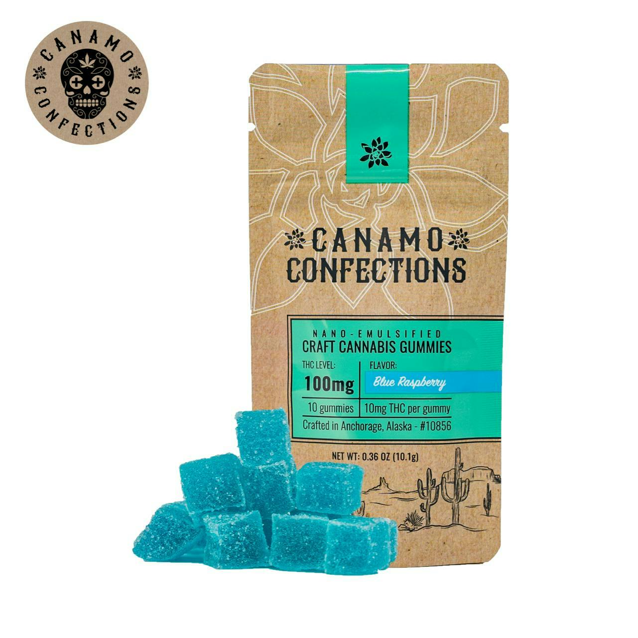 Canamo AK - Gummies CC 100mg - Blue Raspberry - 1