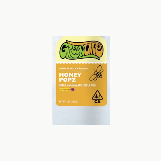 Greenline - Honey Popz - 1/16 oz - Indoor - Sativa Hybrid - 1.8g - 1