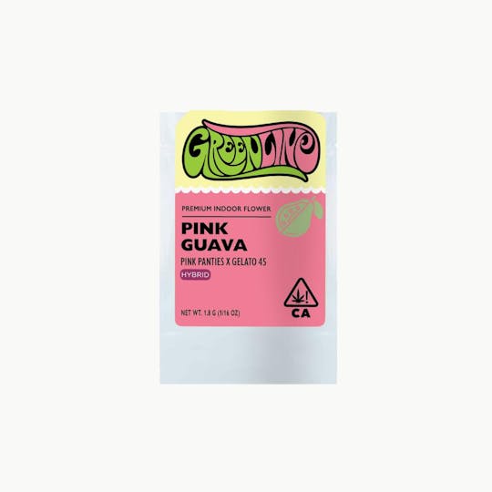 Greenline - Pink Guava - 1/16 oz - Indoor - Hybrid - 1.8g - 1