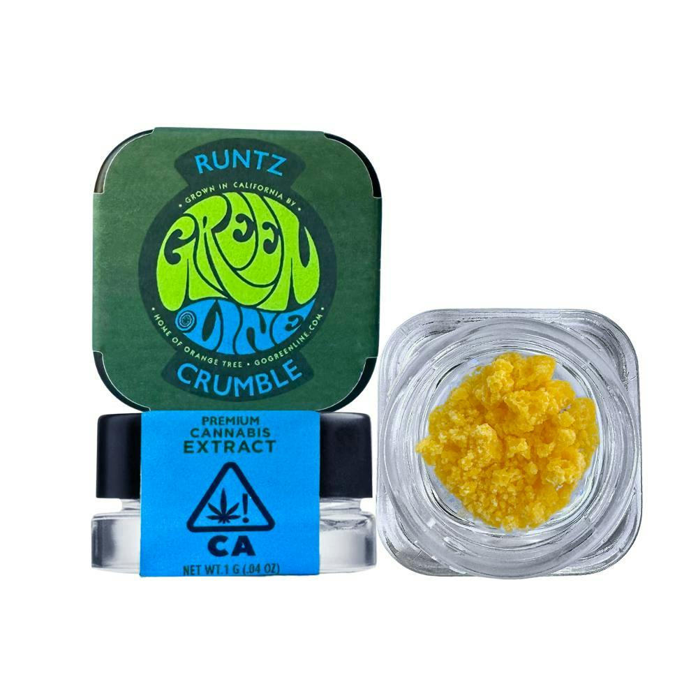 Greenline - Runtz - Crumble - Extract - Hybrid - 1g - 1