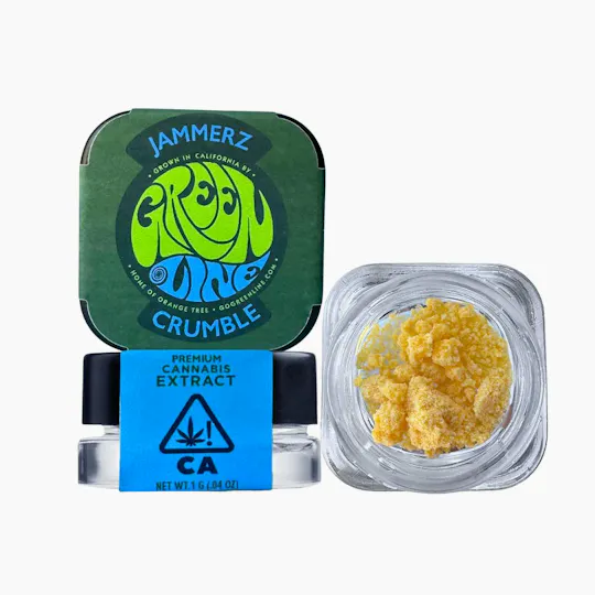 Greenline - Jammerz - Crumble - Extract - Indica Hybrid - 1g - 1