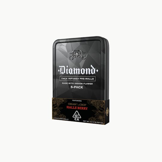 Heavy Hitters - COTC: Halle Berry | Sativa - Diamond THCA-Infused Pre-Rolls - 2.5G 5-Pack - 1