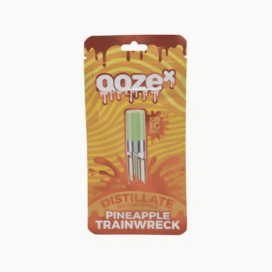OozeX - Pineapple Trainwreck - 510 Cart - 1
