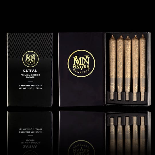 Maven Genetics - Blueberry ZKZ Pre-Roll 5-Pack (2.5g) - 1