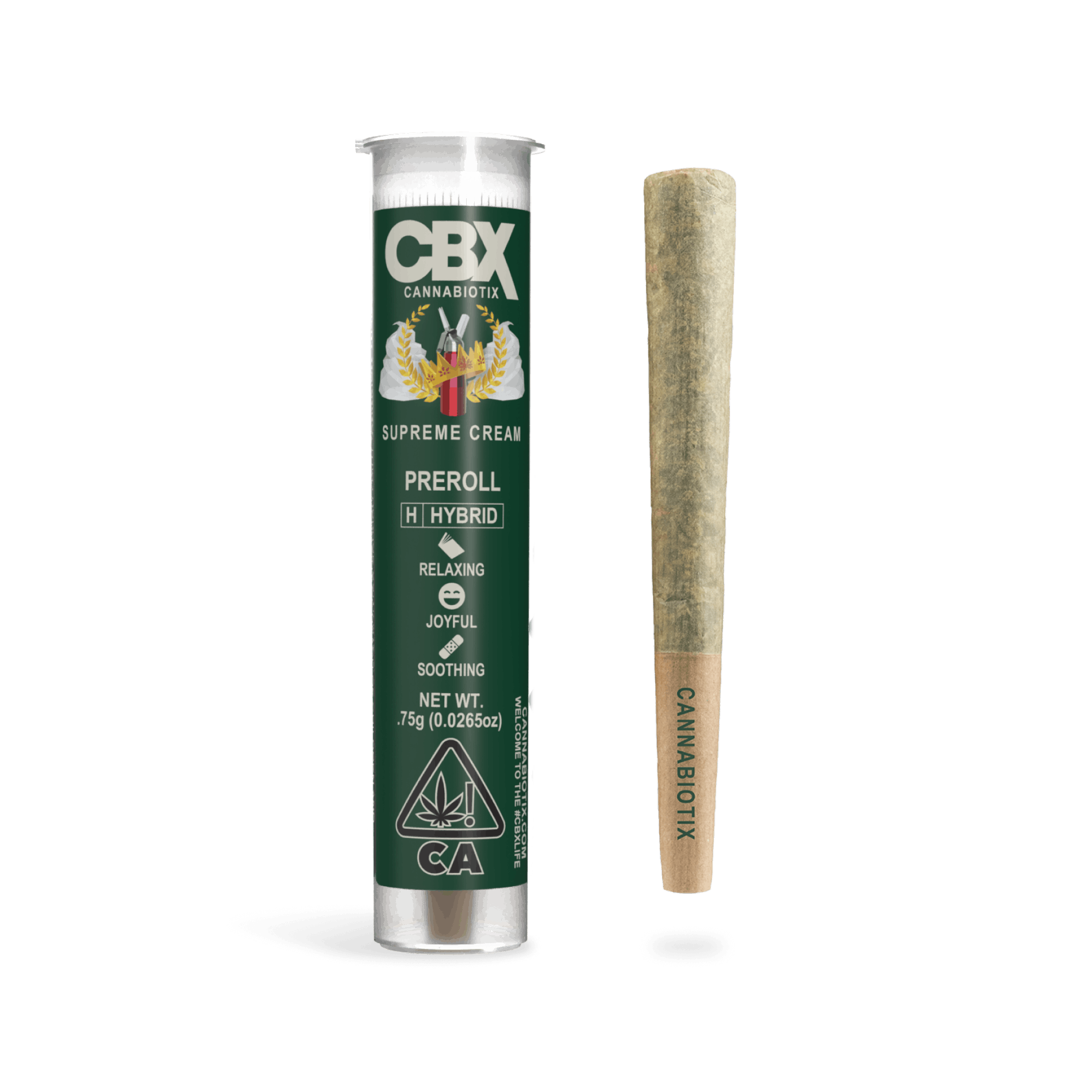 Cannabiotix - Supreme Cream Preroll [0.75g] - 1