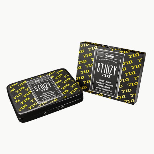 STIIIZY - Vape - PEACH GELATO 710 PREMIUM THC POD 1G - IL - 1