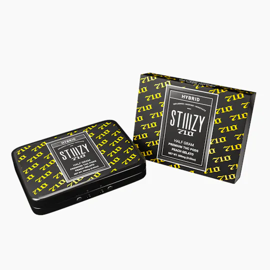 STIIIZY - Vape - PEACH GELATO 710 PREMIUM THC POD 1G - IL - 1