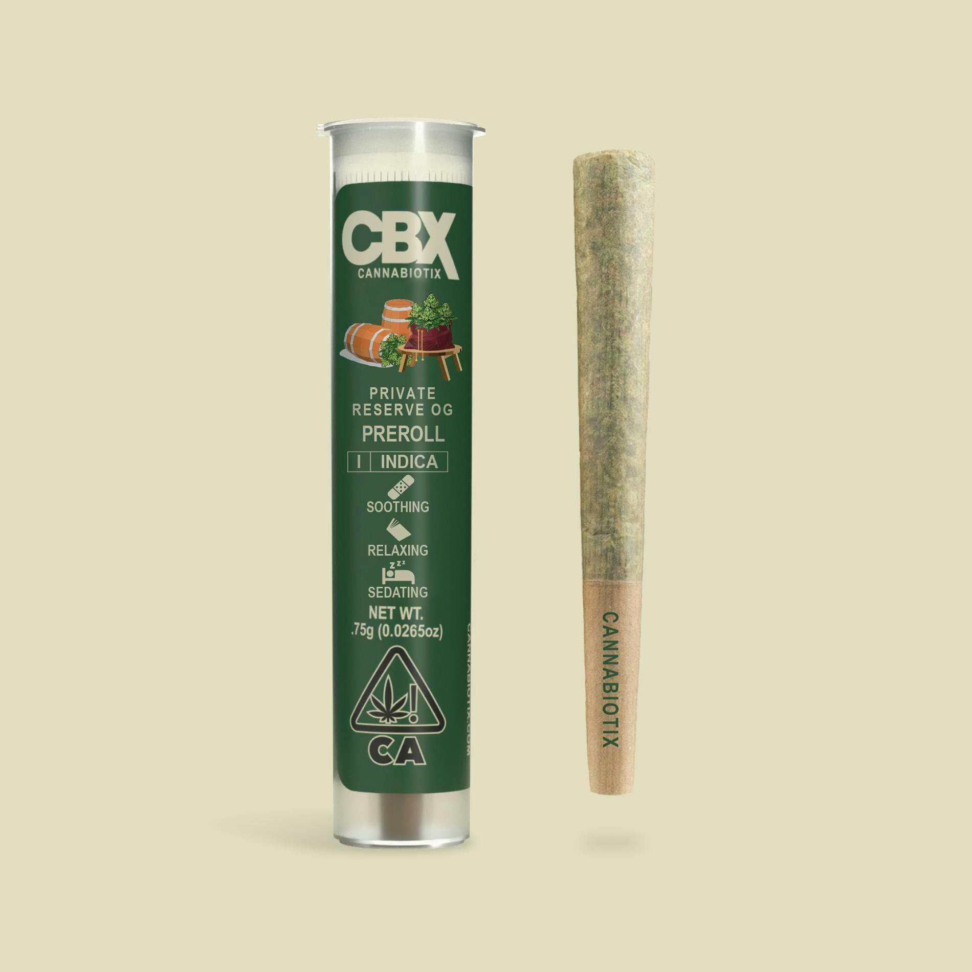 Cannabiotix - Private Reserve Preroll [0.75g] - 1
