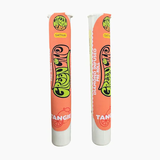 Greenline - Tangie - Diamond Infused - Indoor Flower Pre-Roll - Sativa - 1g - 1
