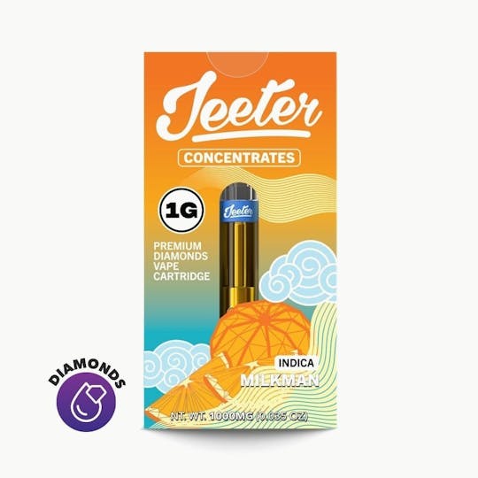 Jeeter - Jeeter Concentrates Diamonds Vape Cartridge - Milkman - 1