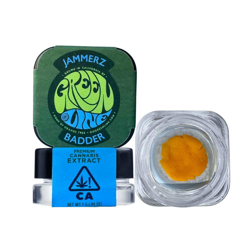 Greenline - Jammerz - Badder - Extract - Indica Hybrid - 1g - 1