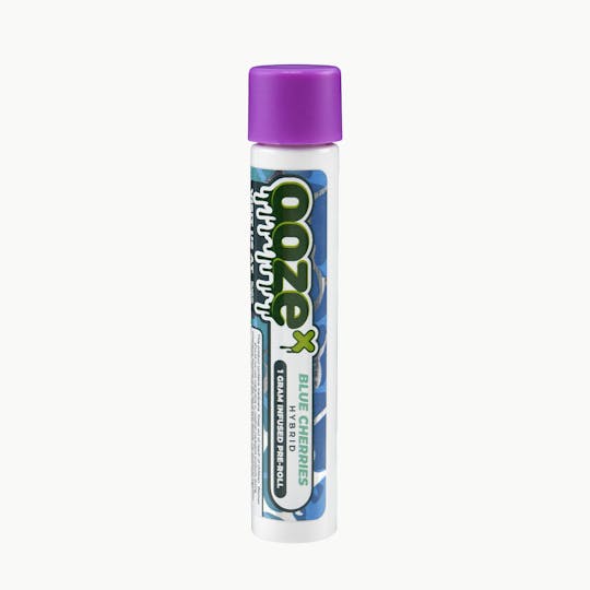 OozeX - Blue Cherries 1g Infused Pre-Roll - 1