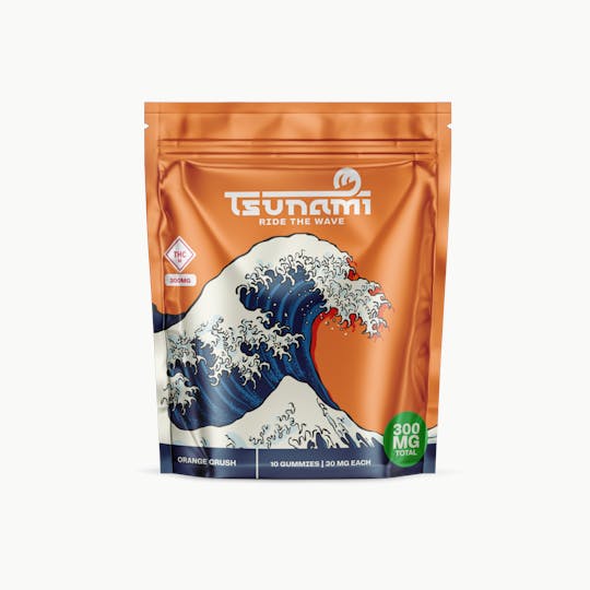 TsunamiCanna - Orange Crush Gummies | 300 MG - 1