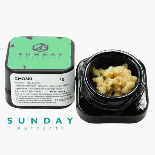 Sunday Extracts - 1g Concentrate GMOSKI - 1