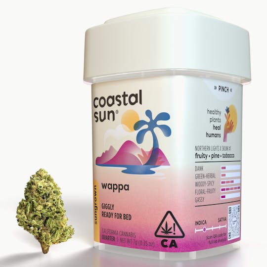 Coastal Sun - Wappa Sungrown Flower 7g - 1