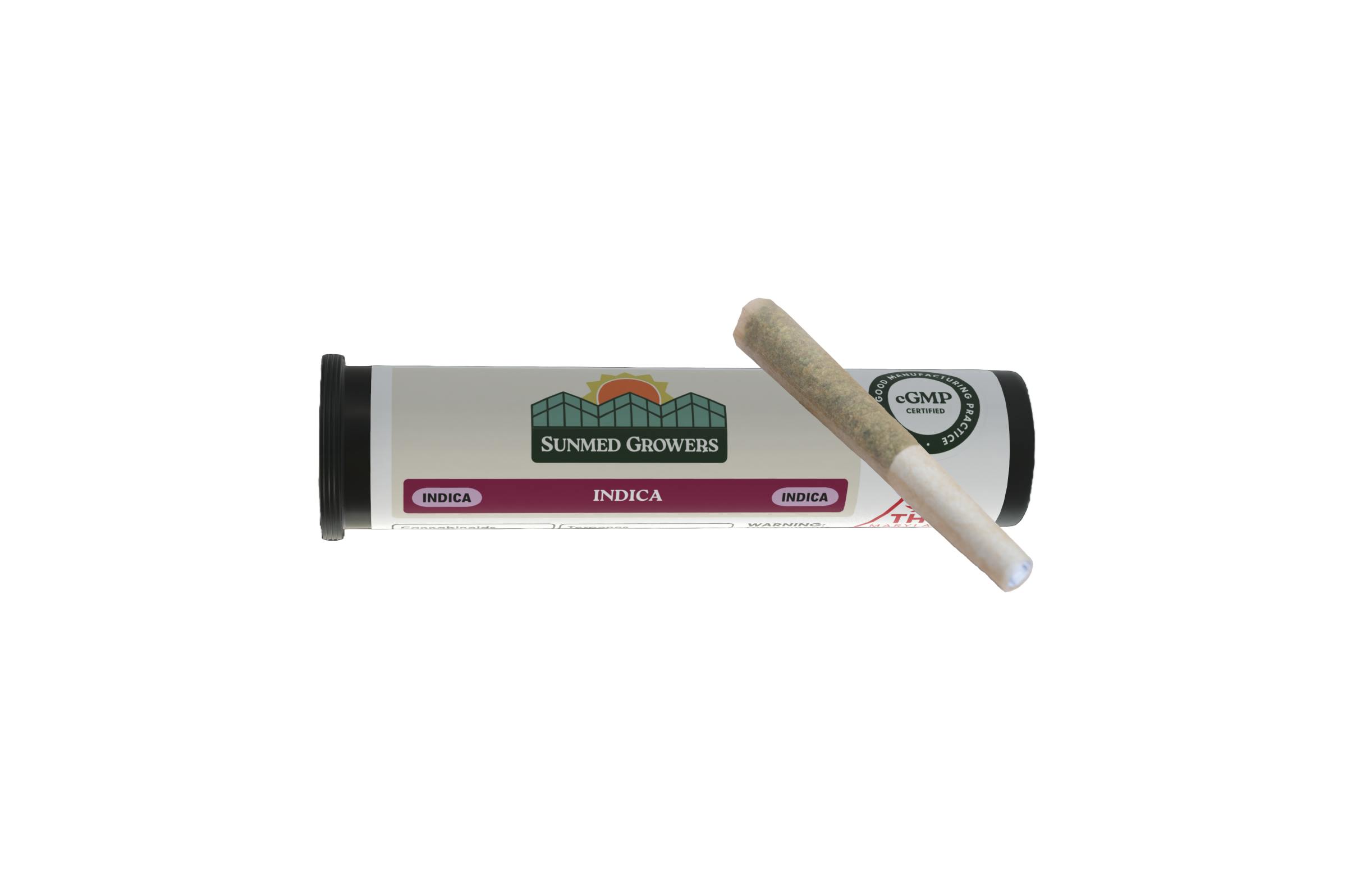 SunMed Growers - Watermelon Gelato 0.5g Pre Roll Tube - 1