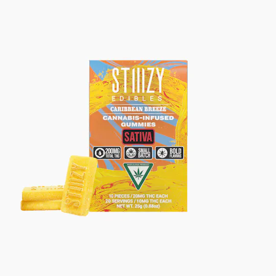 STIIIZY - - CARIBBEAN BREEZE - Gummies 200mg THC Edibles - 1