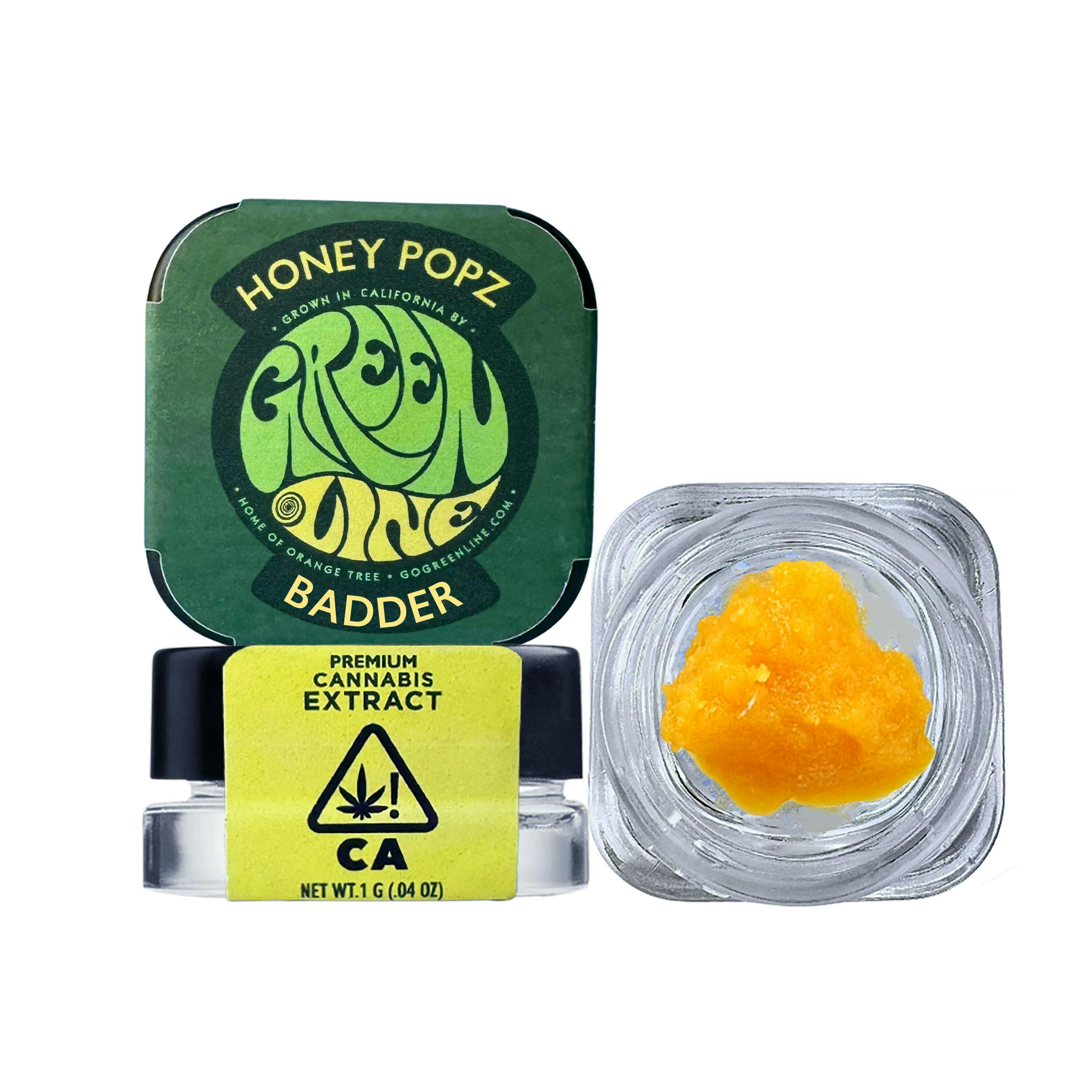 Greenline - Honey Popz - Badder - Extract - Hybrid - 1g - 1