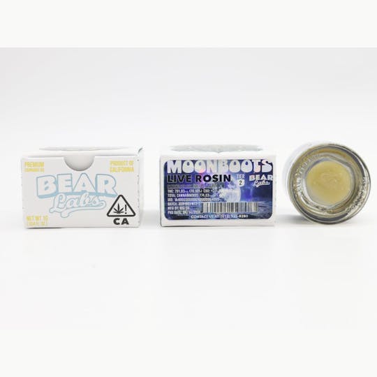 Bear Labs - Moonboots T2 Live Rosin - 1g - 1