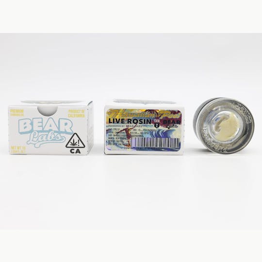 Bear Labs - Hawaiian Peel T2 Live Rosin - 1g - 1
