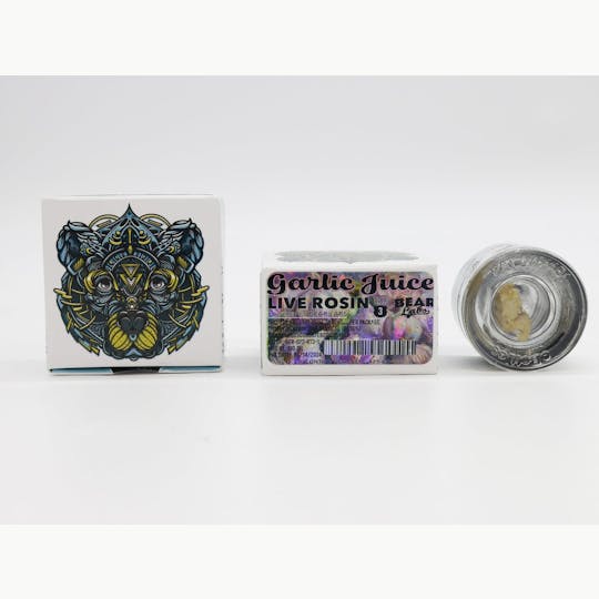 Bear Labs - Garlic Juice T3 Live Rosin - 1g - 1